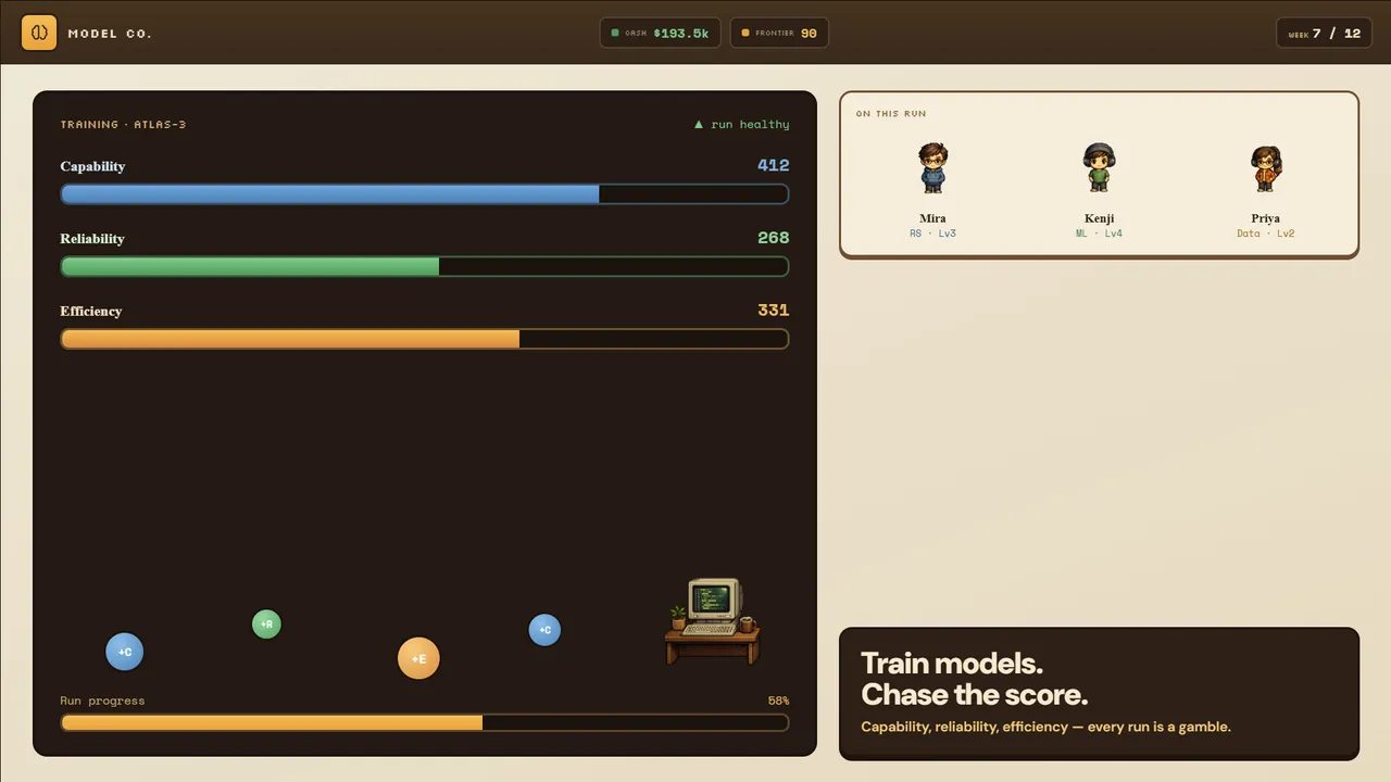 Model Co. Screenshot 2
