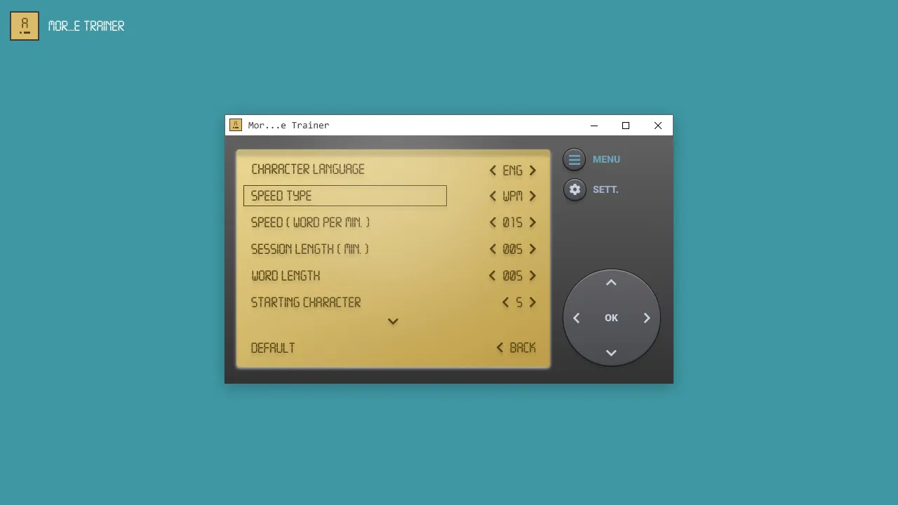 MOR...E TRAINER (Learning Morse Code) Screenshot 4