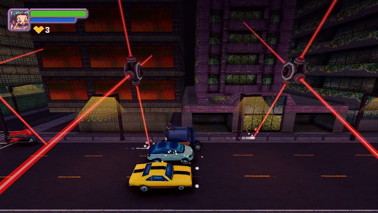 Cyber Driver: Escape From Generic City Screenshot 2