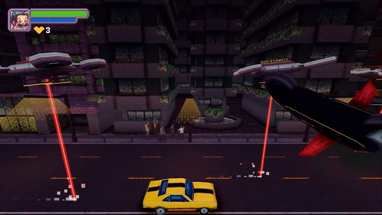Cyber Driver: Escape From Generic City Screenshot 1