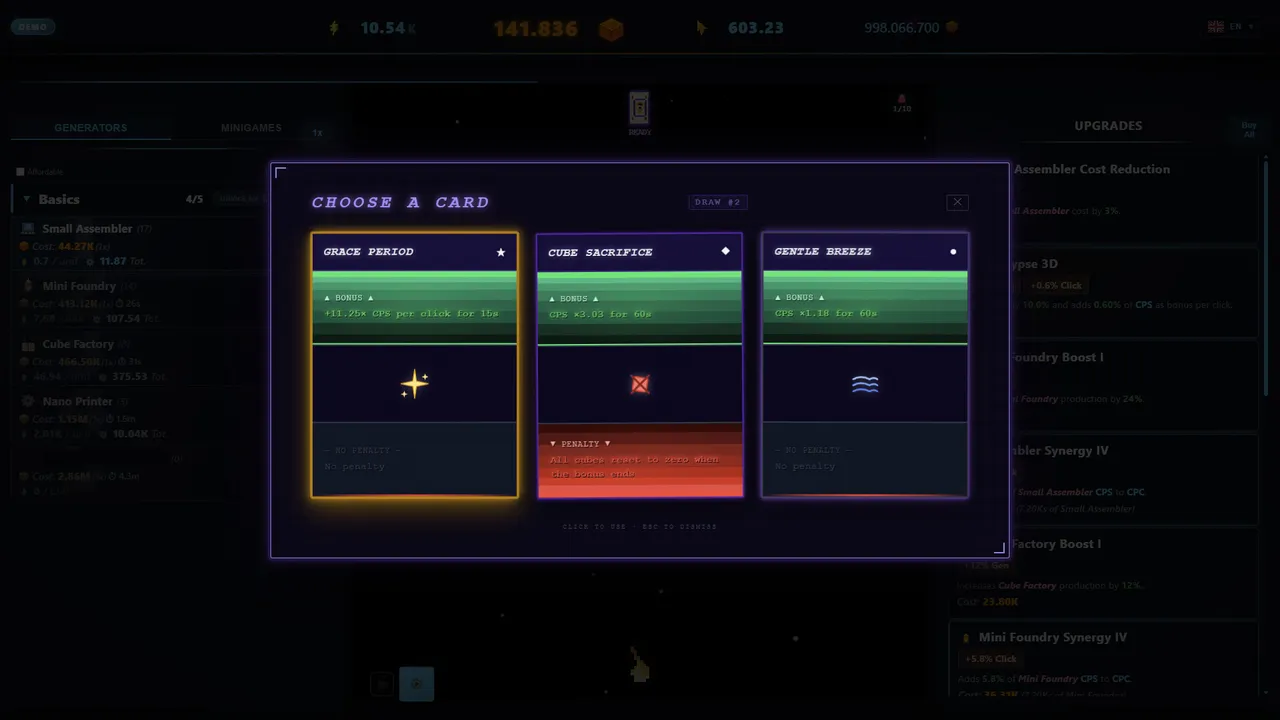 Cube Foundry Demo Screenshot 1