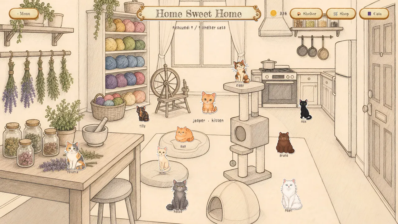 Pet The Damn Cat! Screenshot 2