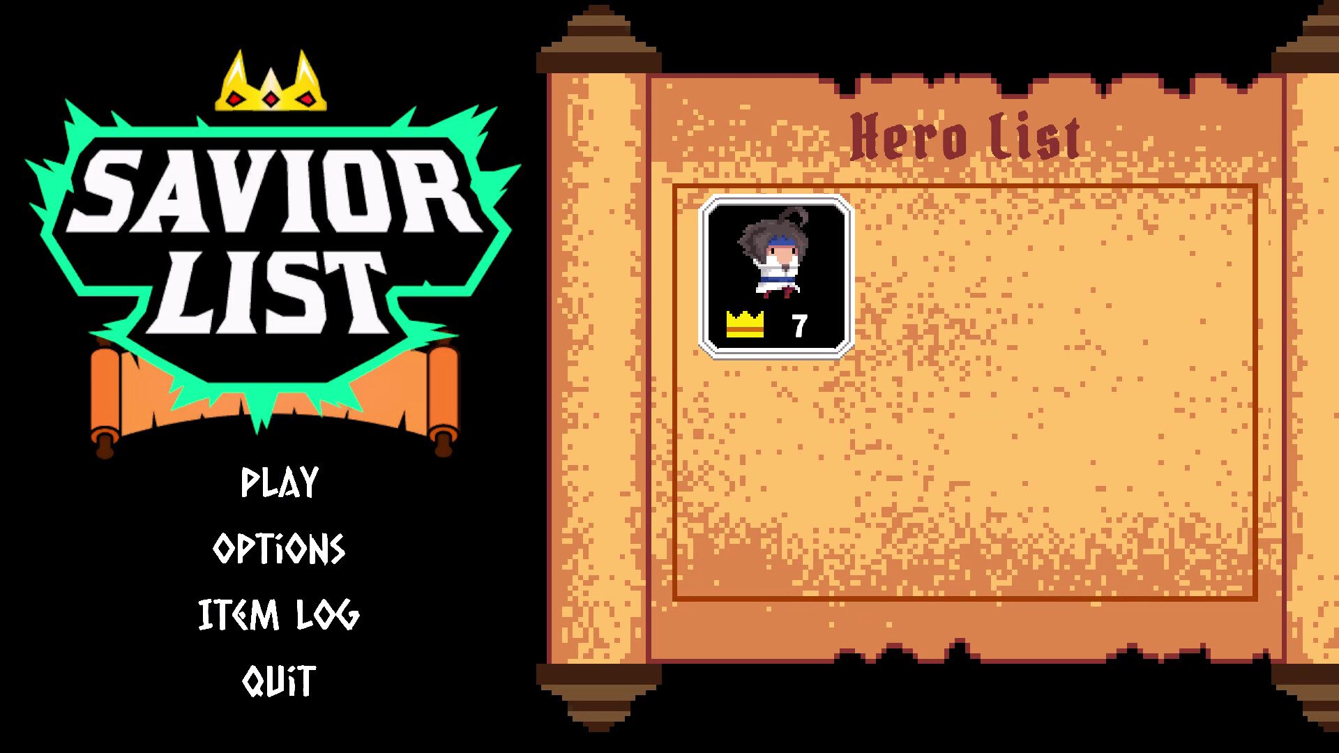 Savior List Screenshot 0