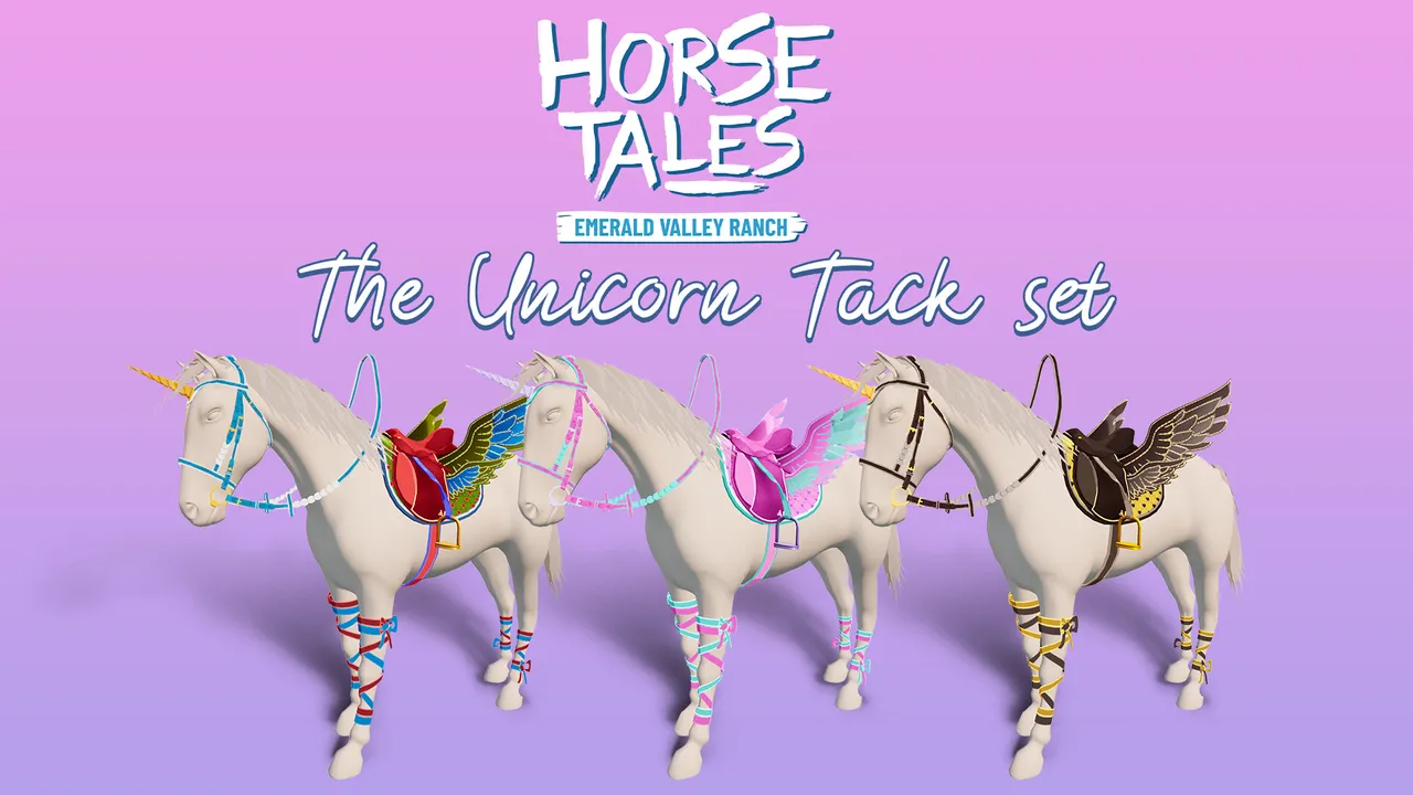 Unicorn Tack Set - Horse Tales: Emerald Valley Ranch Screenshot 0