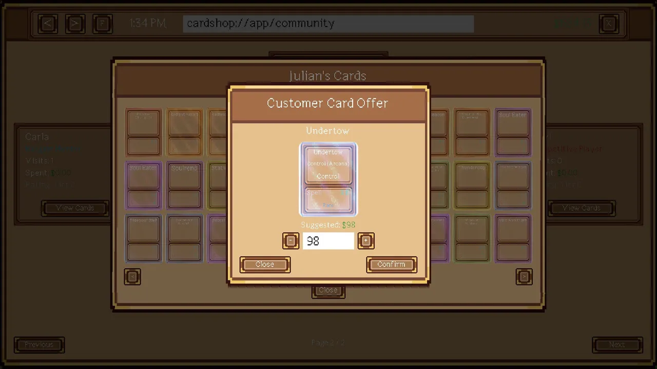 Card Shop Duelist Screenshot 0