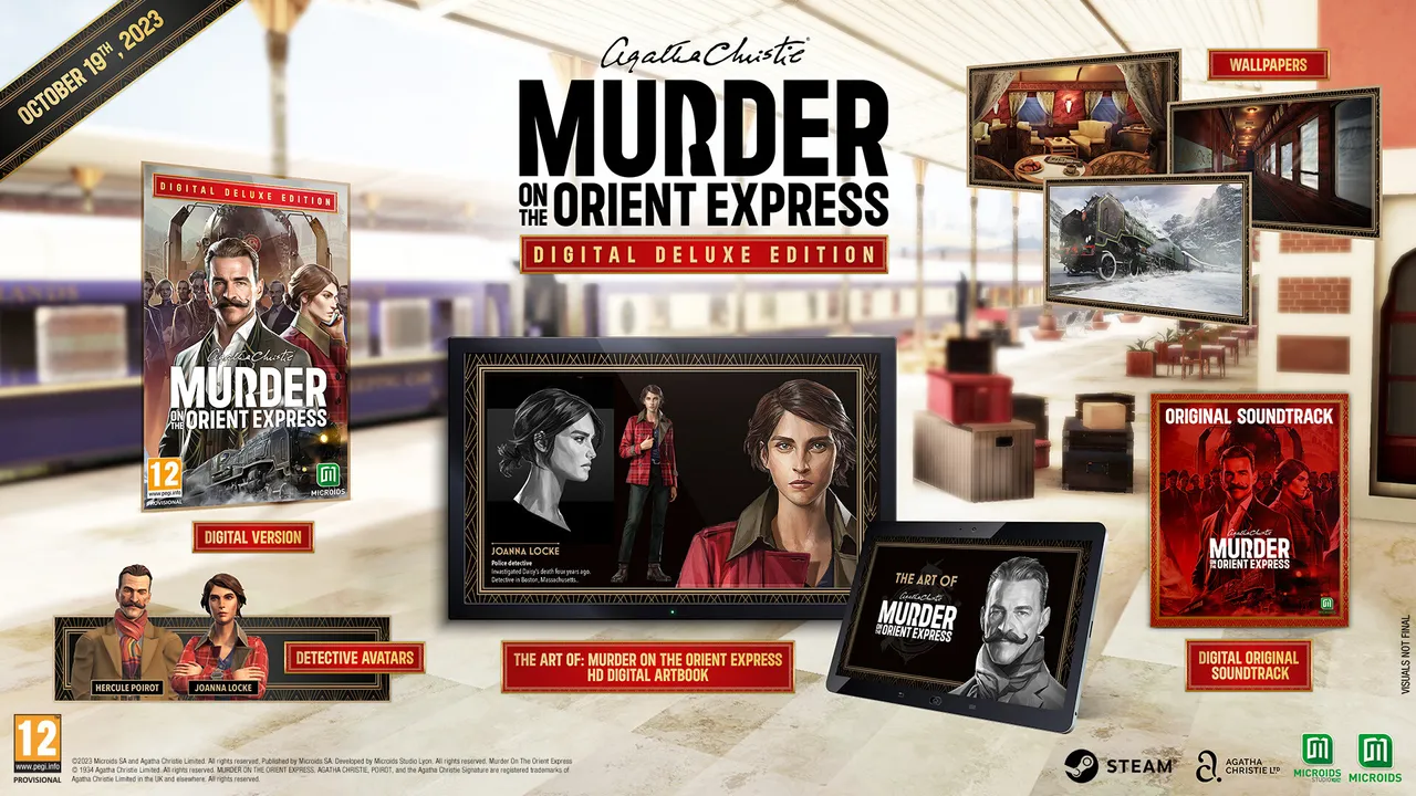 Agatha Christie - Murder on the Orient Express - Digital Upgrade Screenshot 0