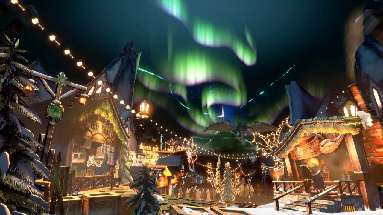 GGST Additional Battle Stage 6 - Amber Fest with Kind Neighbors Screenshot 1