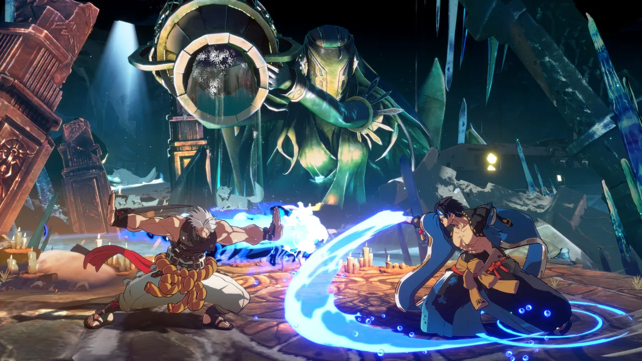GGST Additional Battle Stage 6 - Amber Fest with Kind Neighbors Screenshot 5