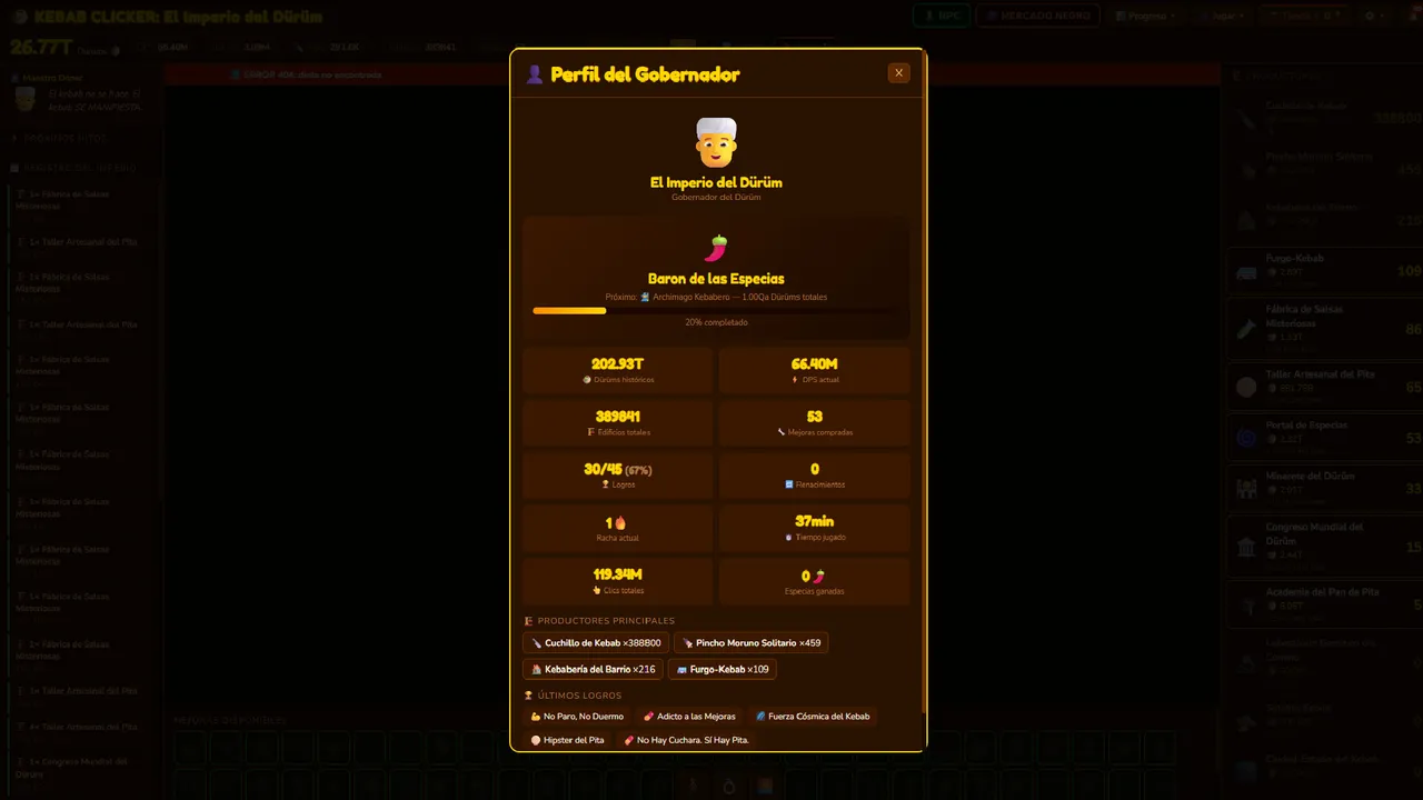 KEBAB CLICKER: El Imperio del Dürüm Screenshot 4