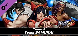 KOF XV DLC Characters "Team SAMURAI"