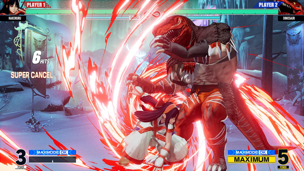 KOF XV DLC Characters "Team SAMURAI" Screenshot 1