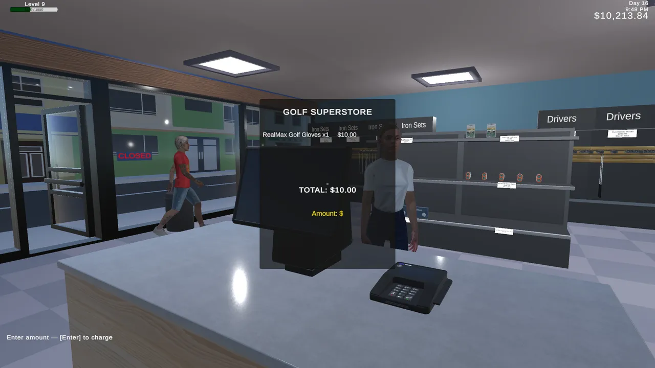 Golf Superstore Simulator Screenshot 0