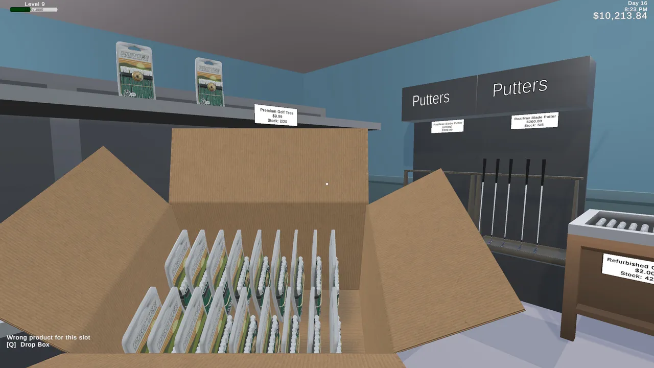 Golf Superstore Simulator Screenshot 3