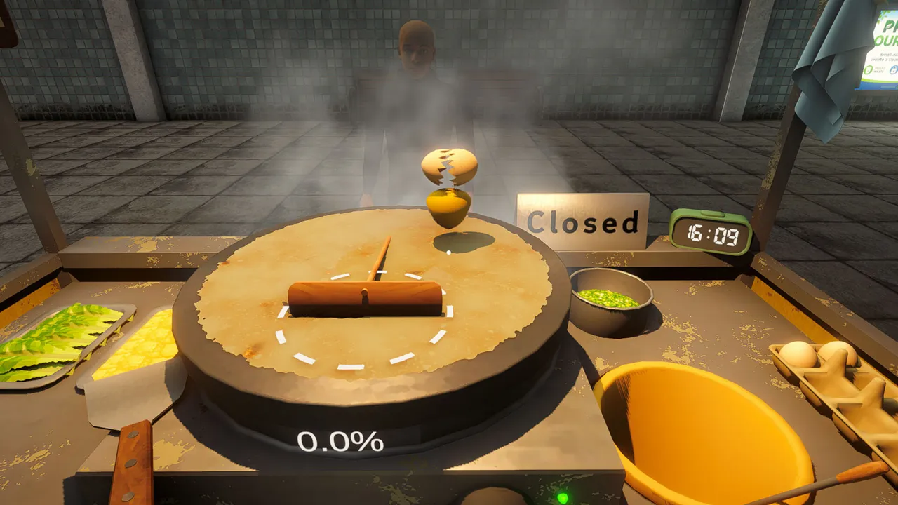 Chinese Pancake Simulator Demo Screenshot 3