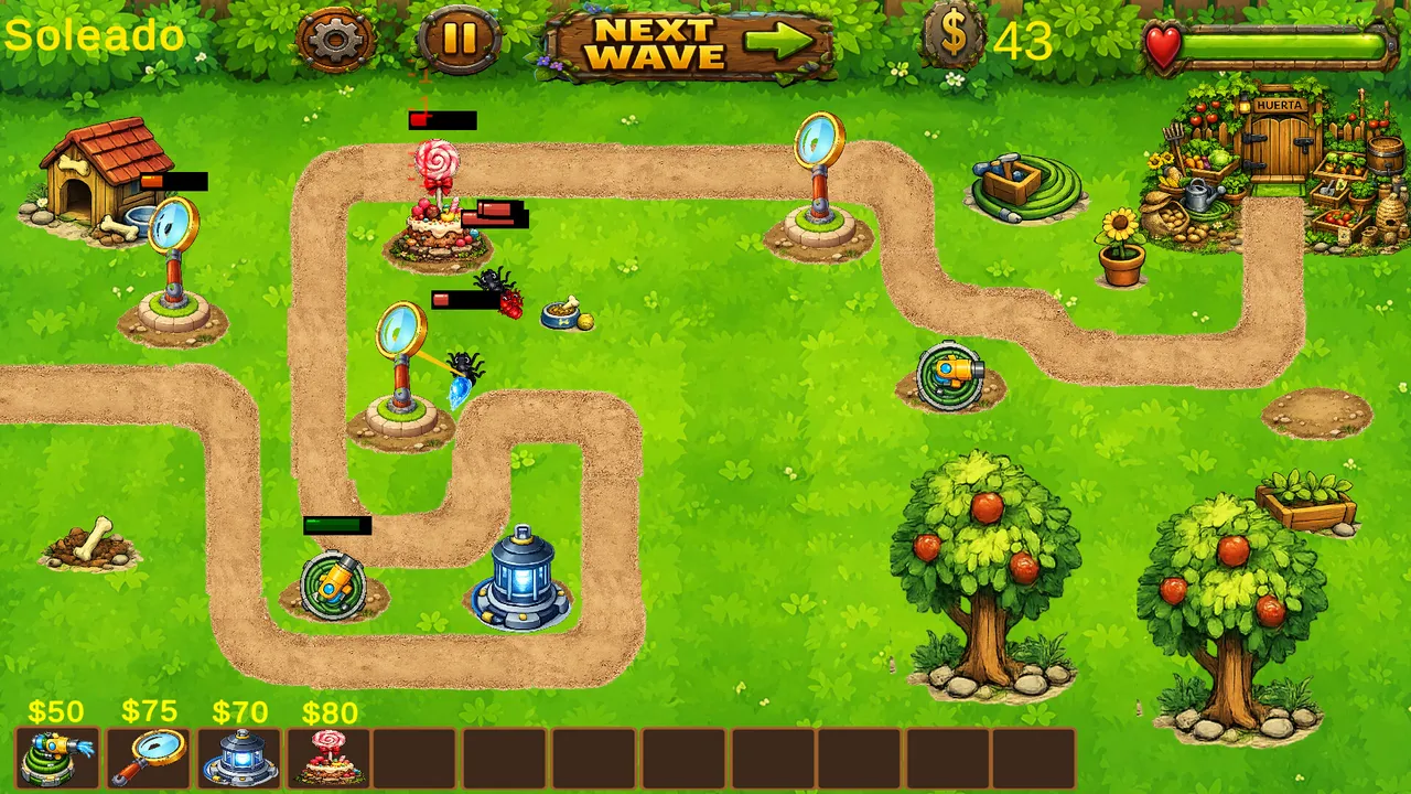 Garden Defence Demo Screenshot 1