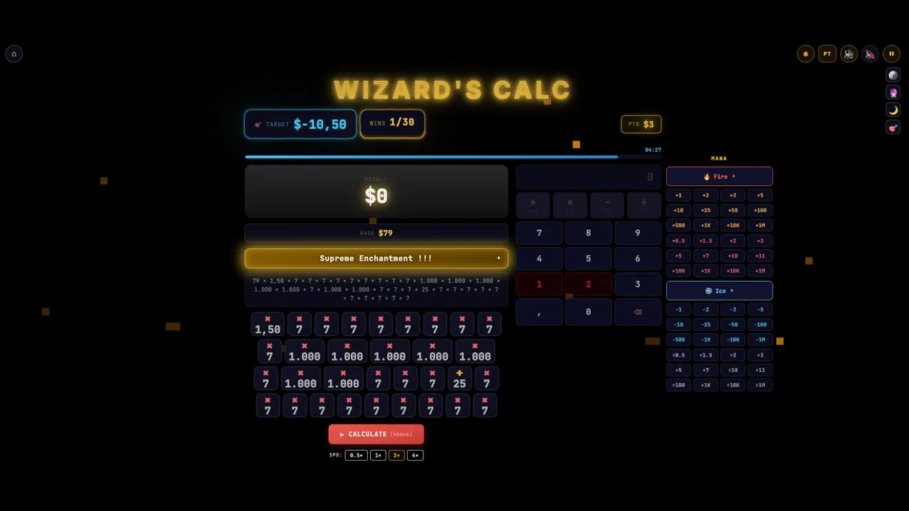 Wizard's Calc Screenshot 4