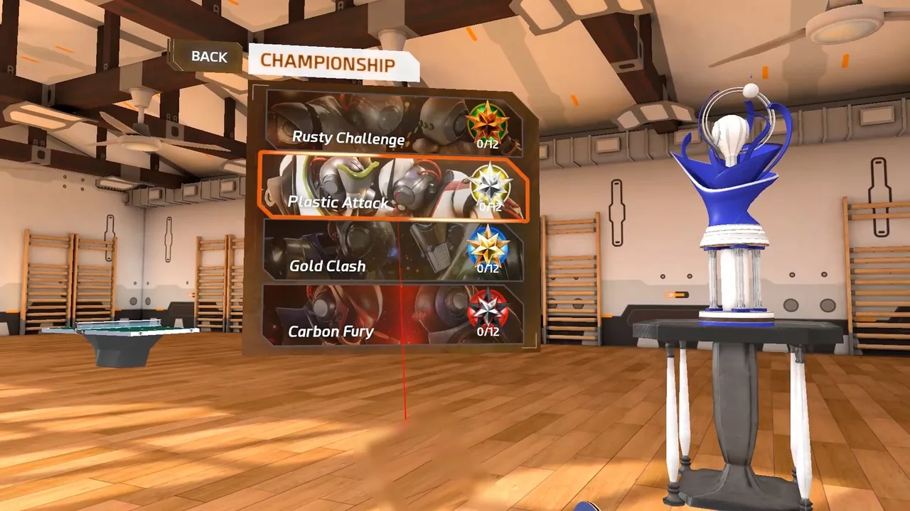 Racket Fury: Table Tennis VR Screenshot 1