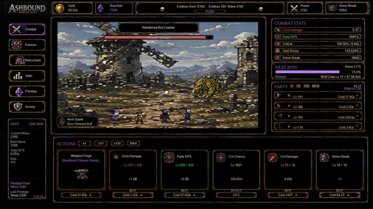 Ashbound Endless Hunt Screenshot 1