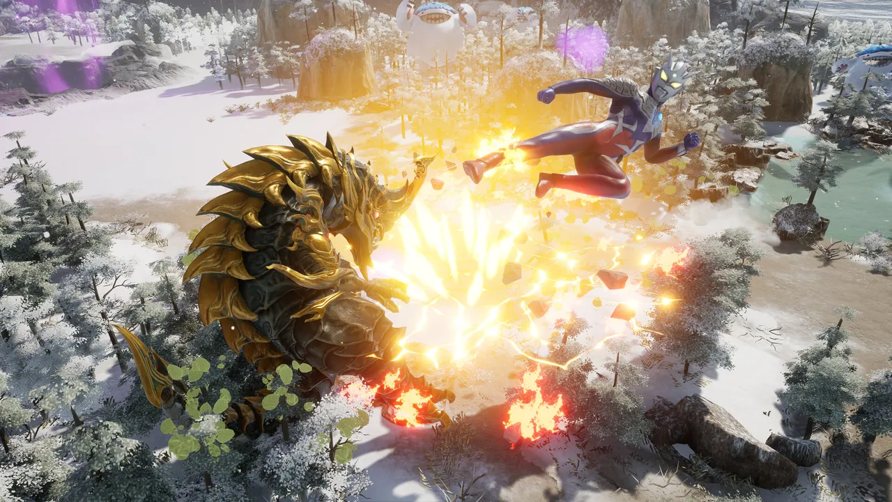 GigaBash - Ultraman Zero DLC Screenshot 4
