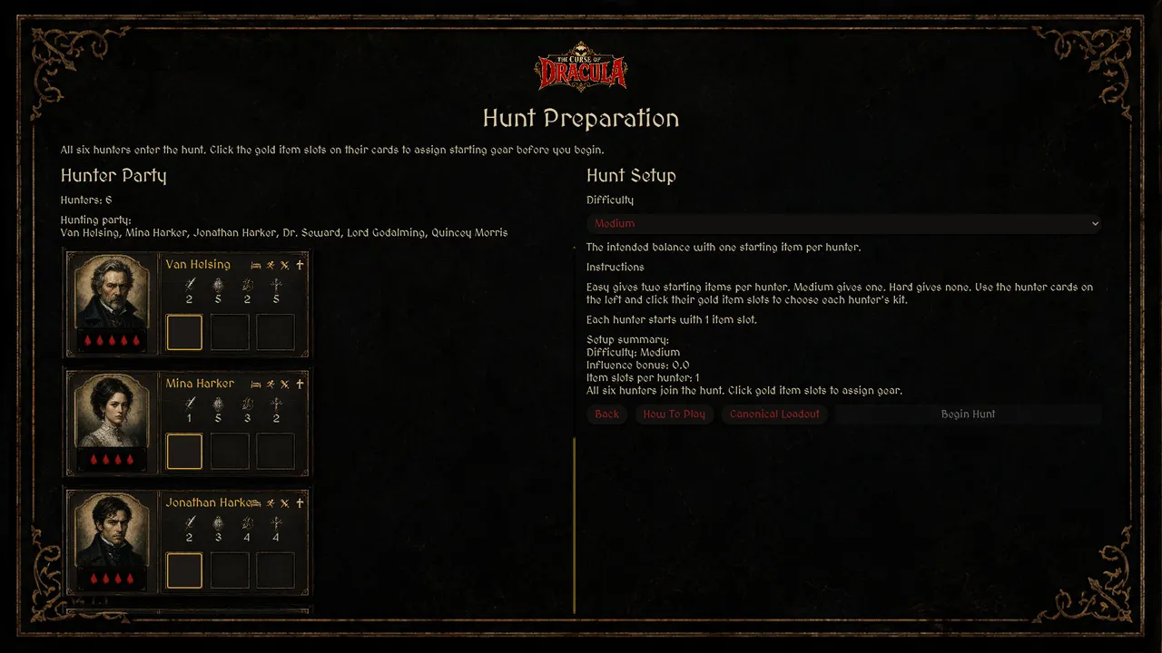 The Curse of Dracula Screenshot 1