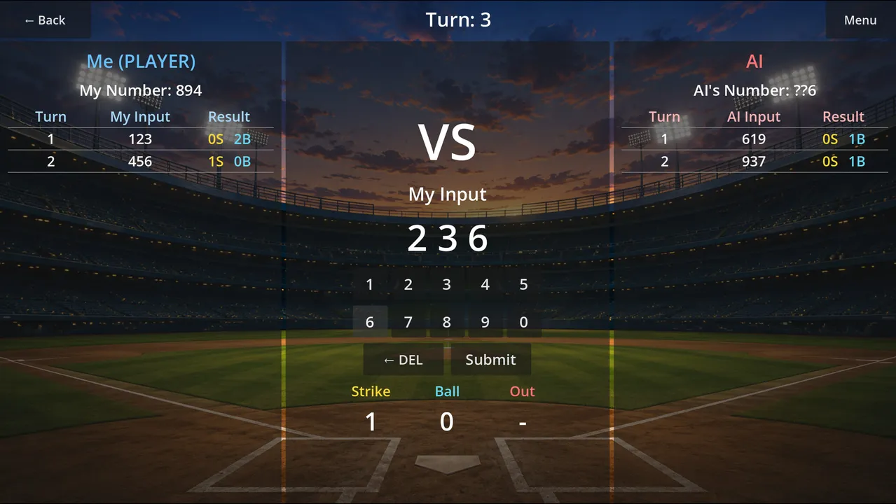 Paper Baseball Screenshot 2