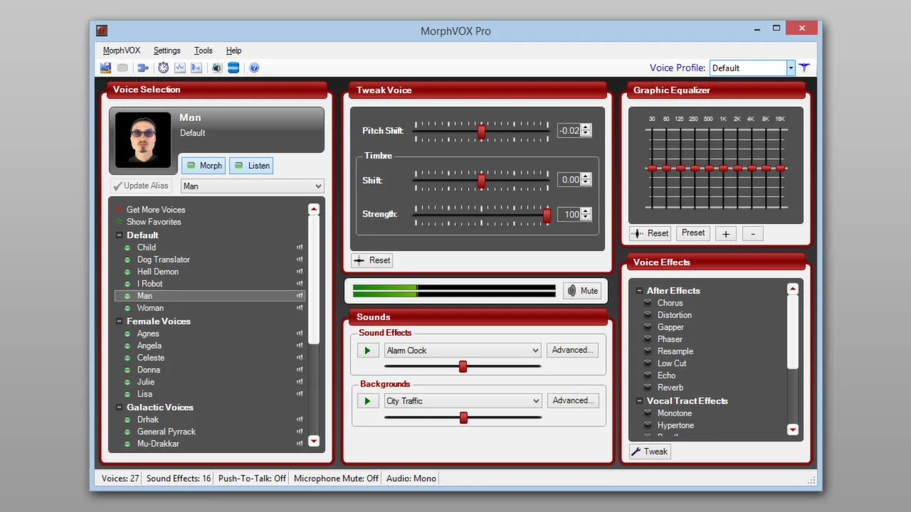 MorphVOX Pro 4 - Voice Changer (Old) Screenshot 0