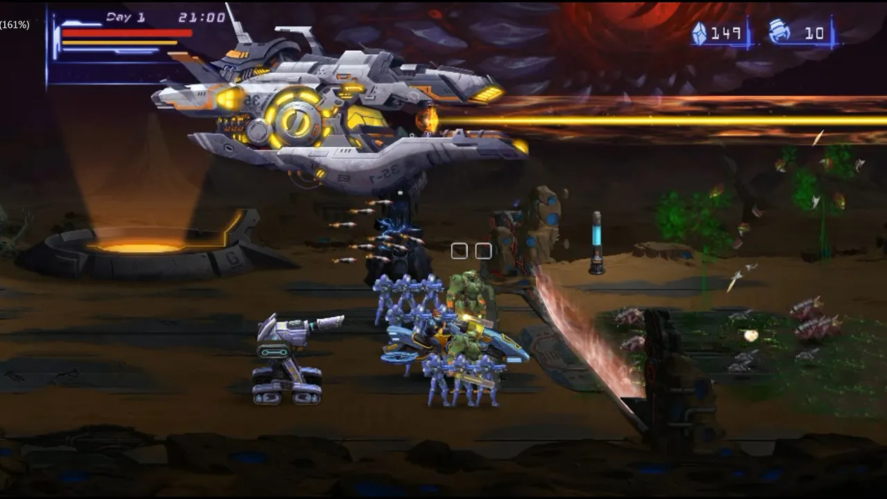 Alien Worms Invasion Screenshot 2