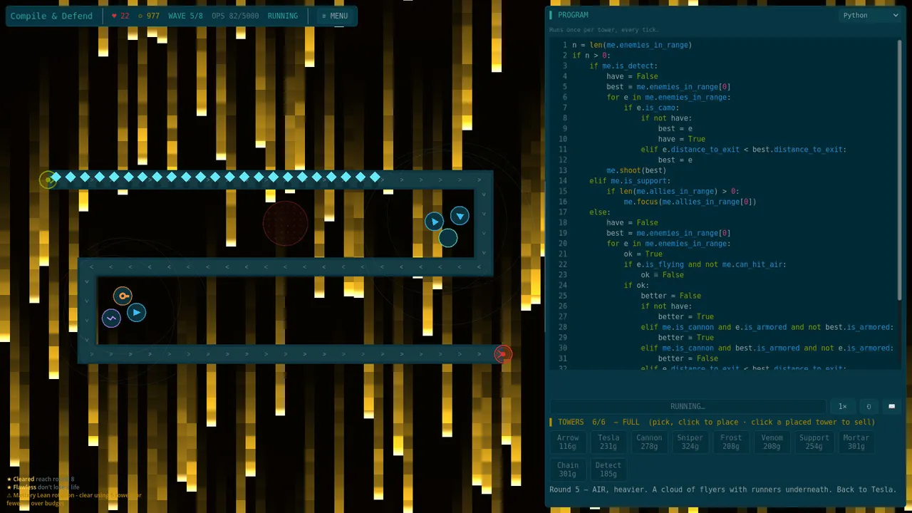 Compile & Defend Screenshot 3