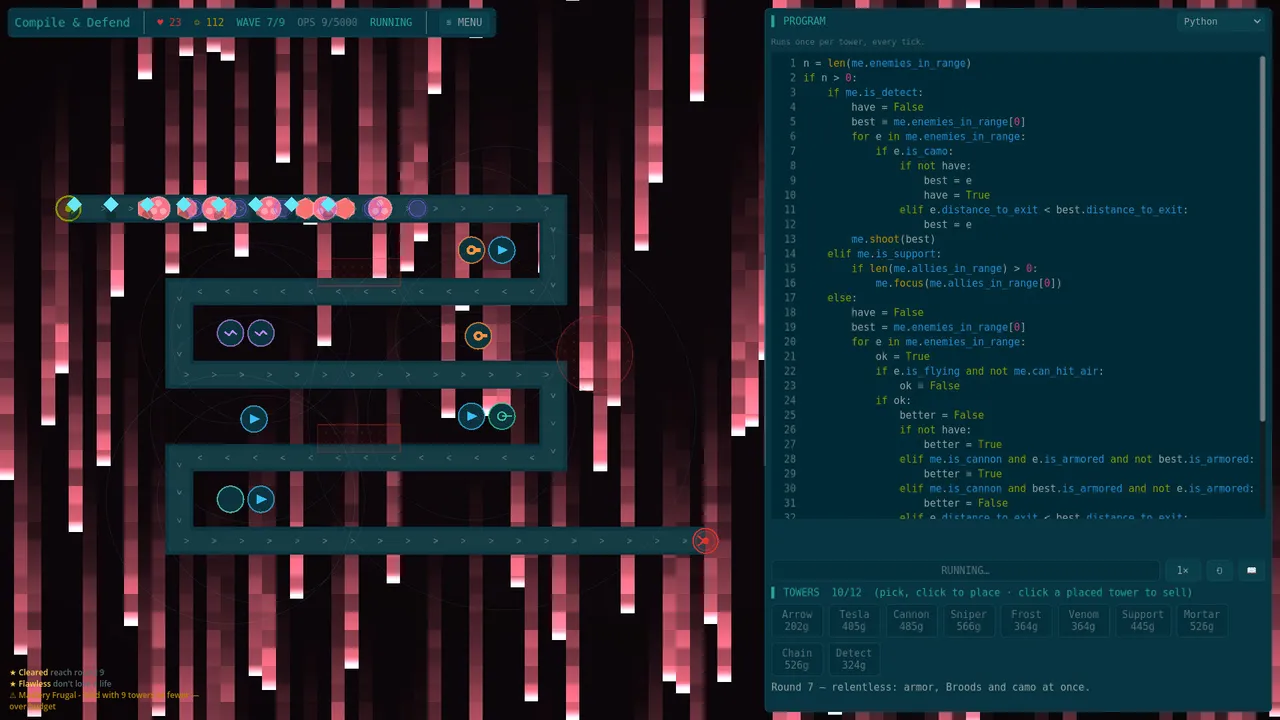 Compile & Defend Screenshot 2