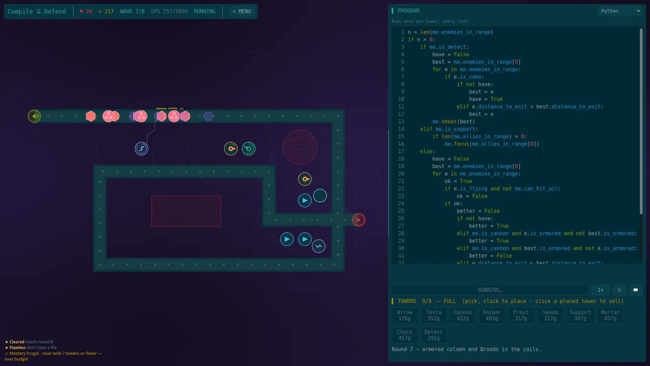 Compile & Defend Screenshot 4