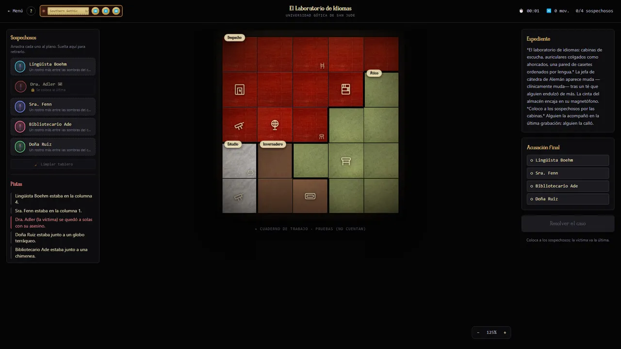 Deadly Murdoku Screenshot 1