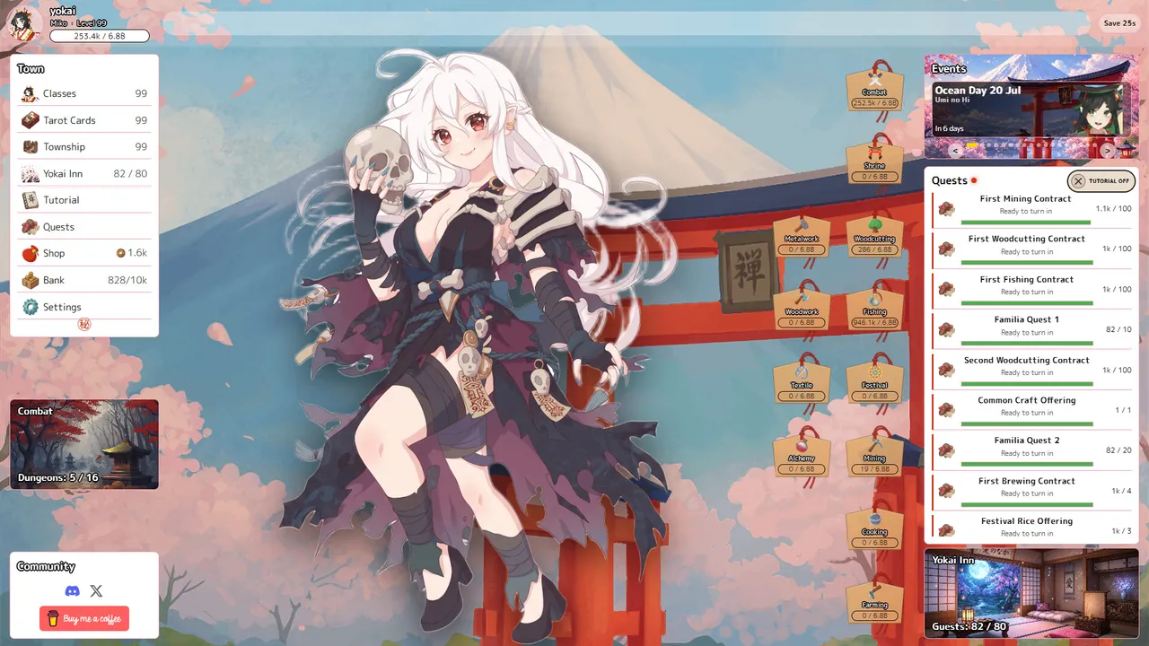 Yokai Idle Screenshot 0