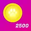 Pick Two Thousand Five Hundred Coins icon