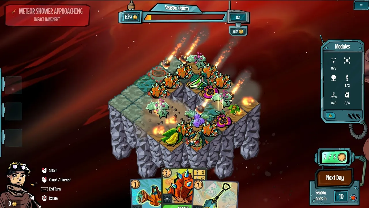S.T.A.R.V.E.: Farming Roguelike Deckbuilder Screenshot 1