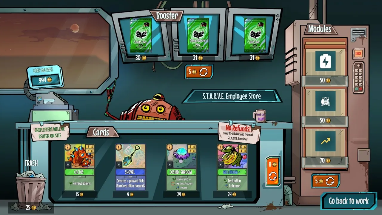 S.T.A.R.V.E.: Farming Roguelike Deckbuilder Screenshot 5