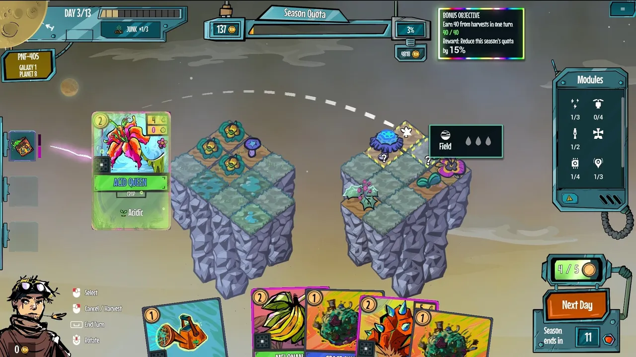 S.T.A.R.V.E.: Farming Roguelike Deckbuilder Screenshot 3