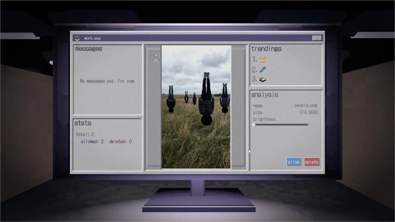 content moderator. Screenshot 3