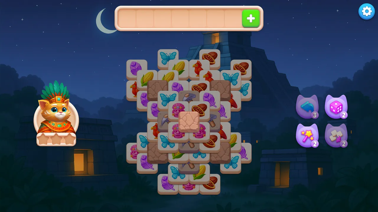 Catjong 6: Pawztec Temple Screenshot 1