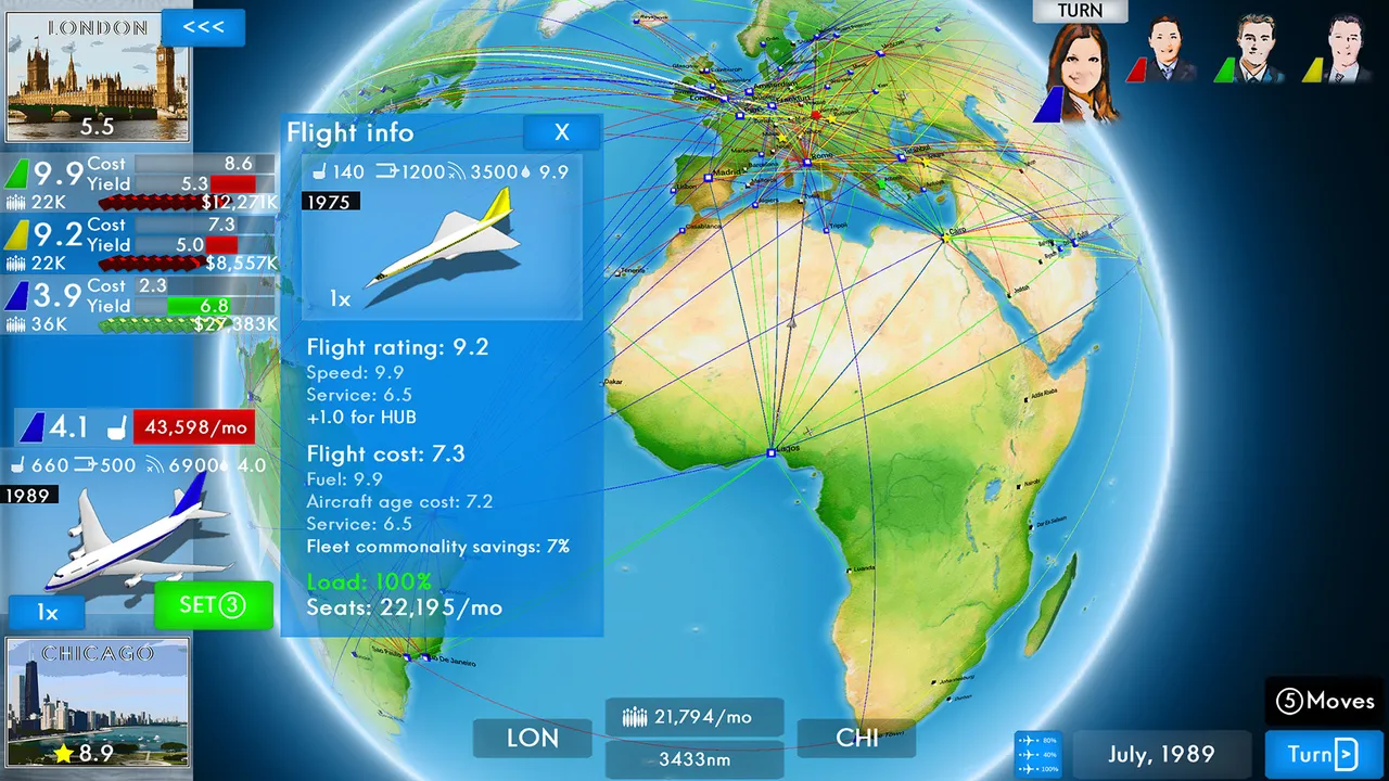 Airline Director 2 - Tycoon Game Screenshot 0