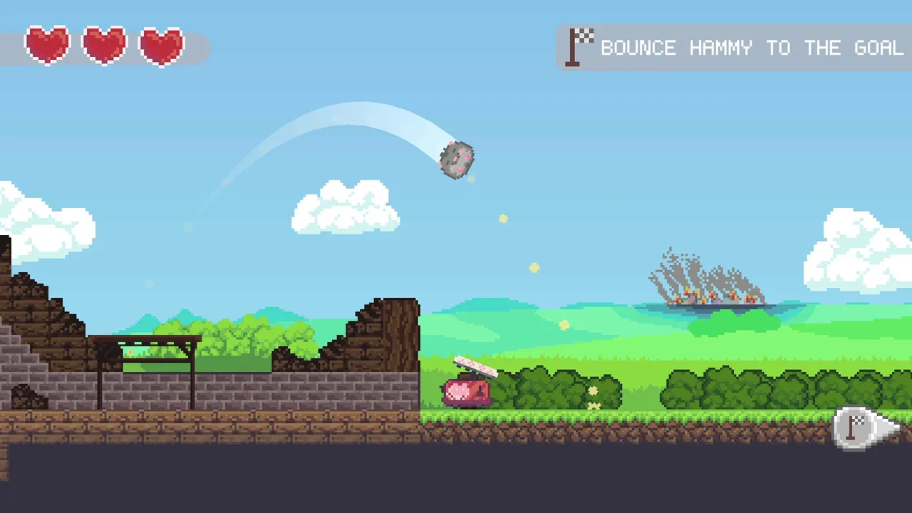 Bouncy Hammy Screenshot 0