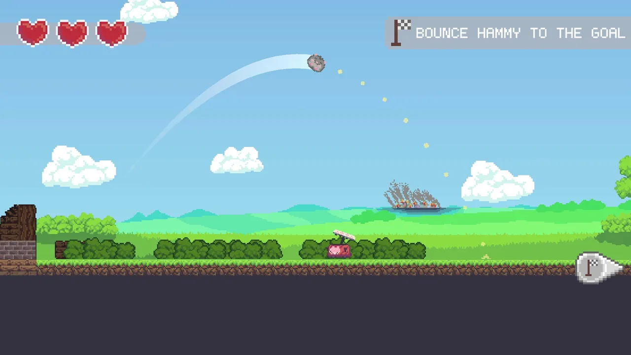 Bouncy Hammy Screenshot 2