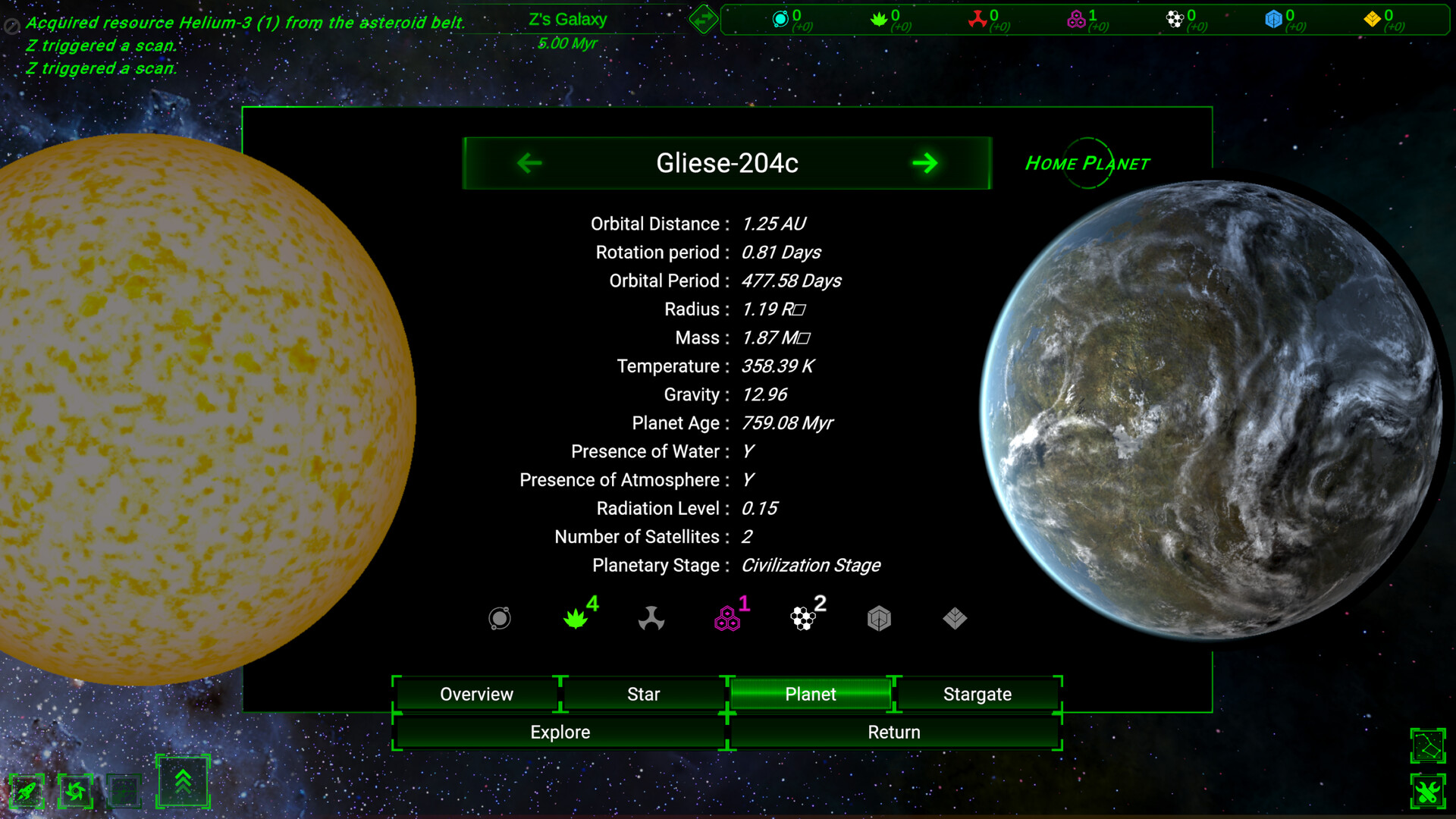 Galactic Simulator2: Stargate Screenshot 0