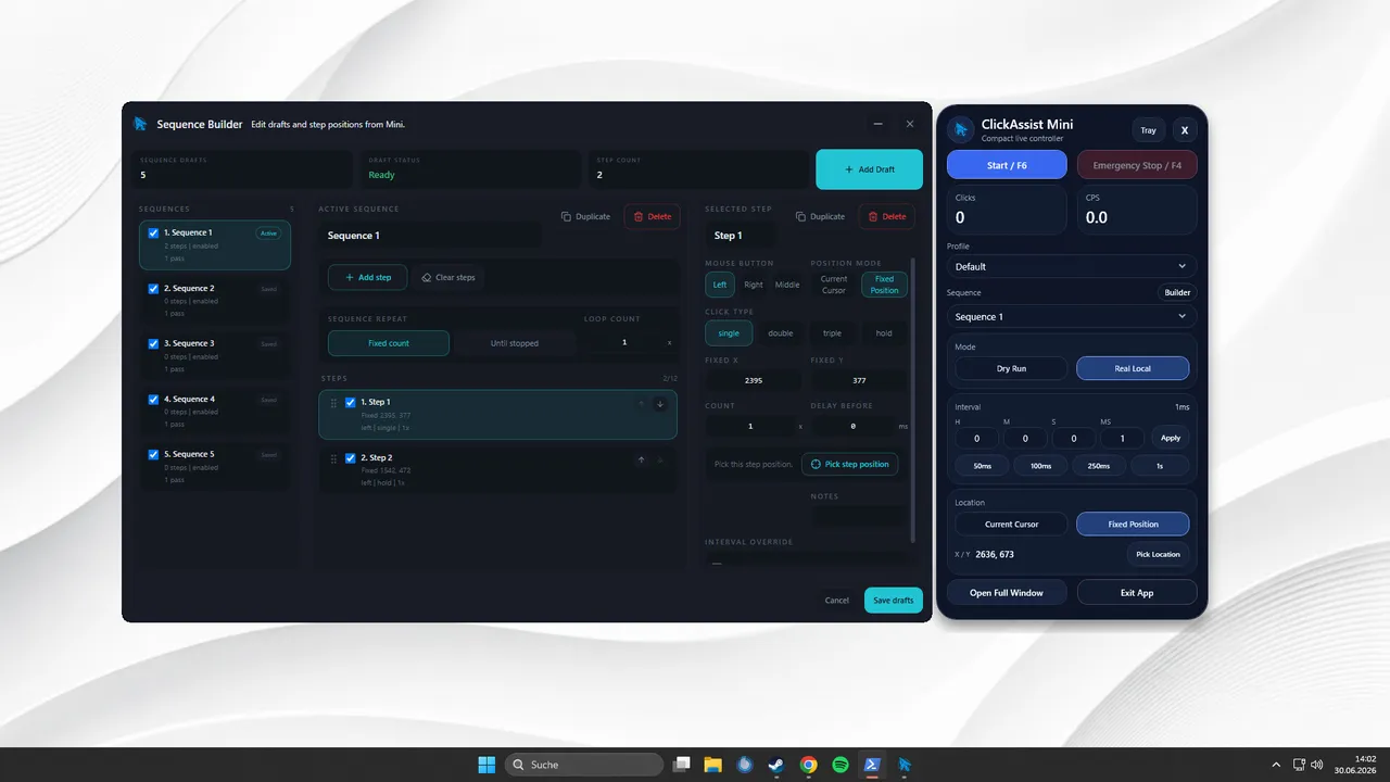ClickAssist Screenshot 2