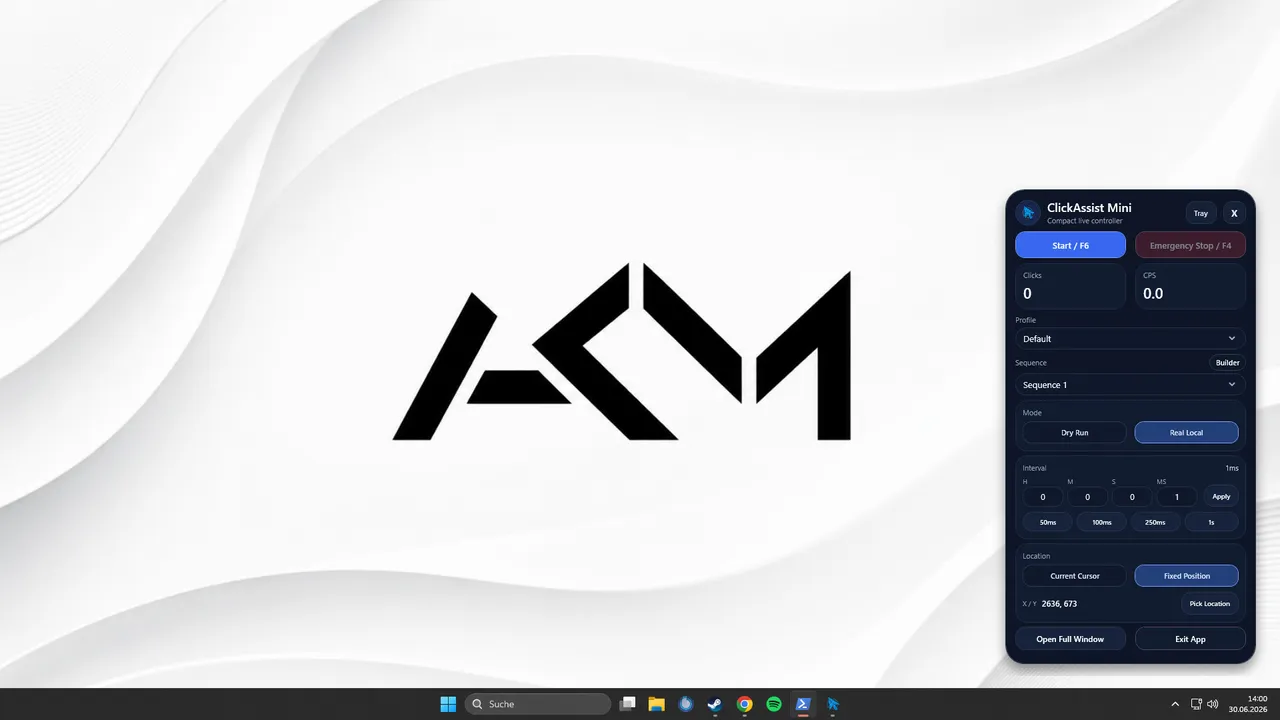 ClickAssist Screenshot 1