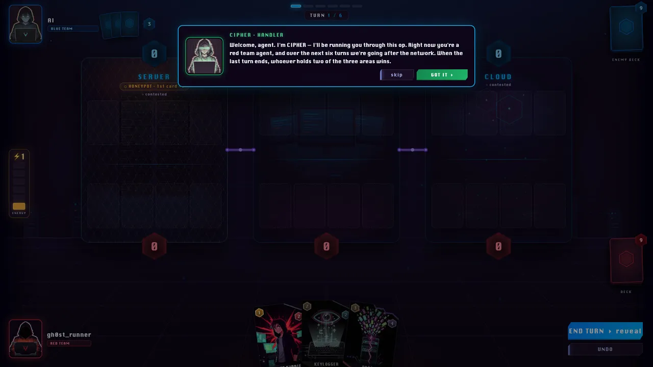 Hackagon: Cyber Card Battler Screenshot 0