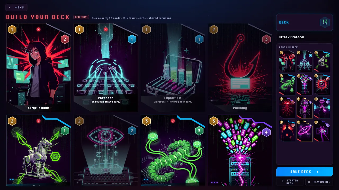 Hackagon: Cyber Card Battler Screenshot 3