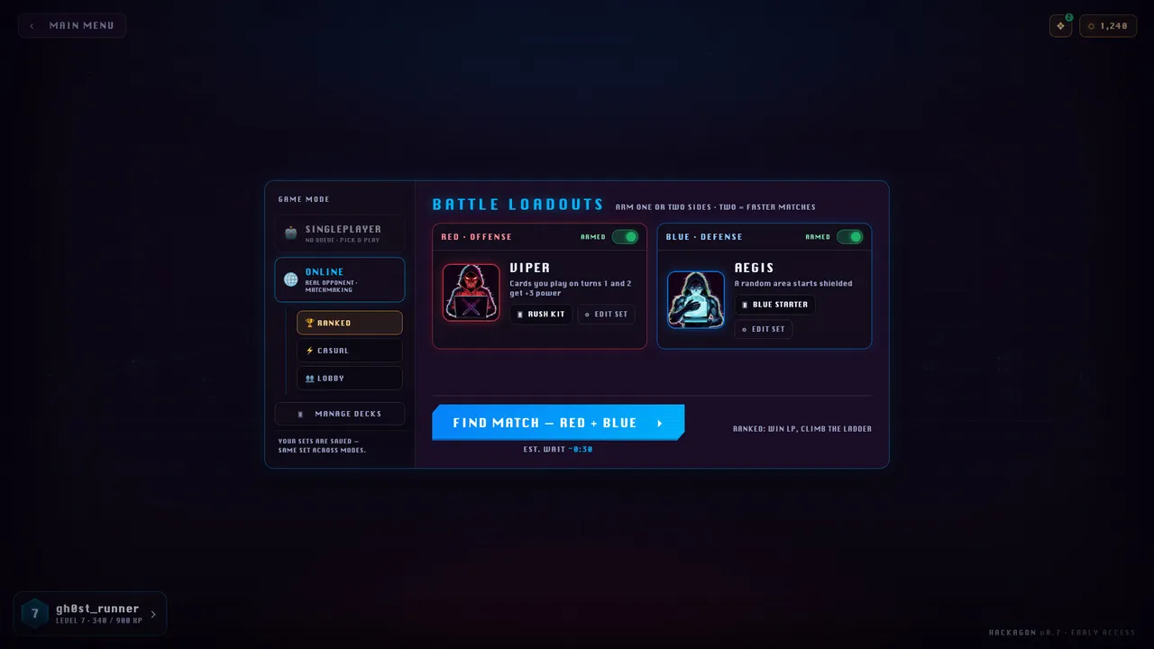 Hackagon: Cyber Card Battler Screenshot 2