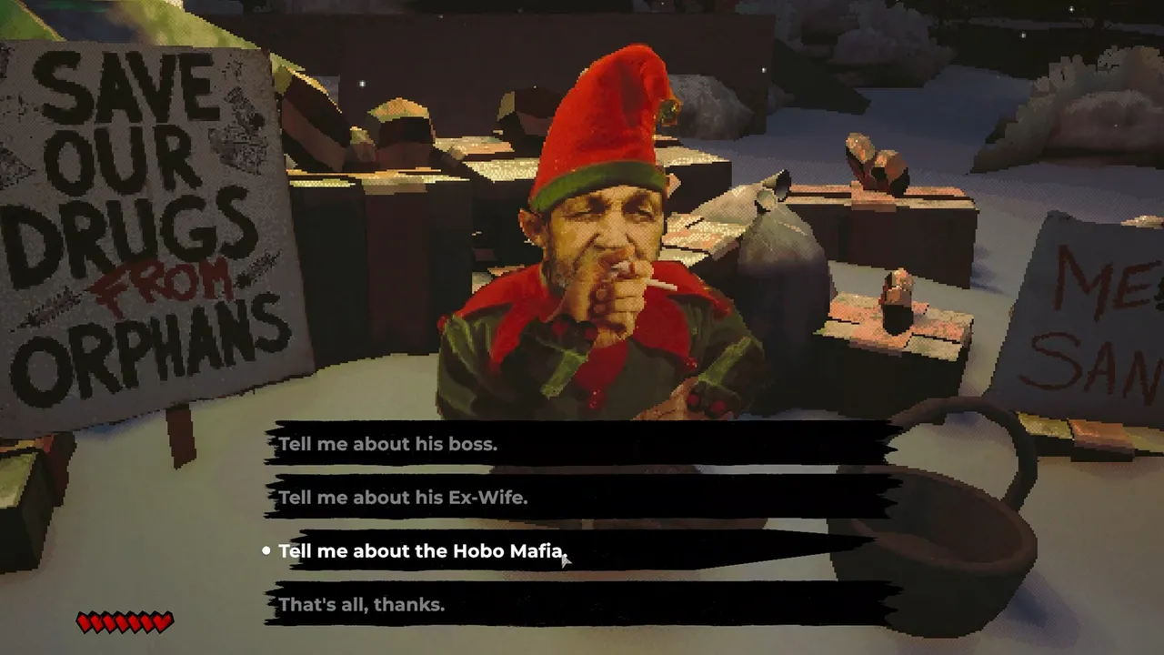 FAT HOBO: Hobocop Saves Christmas Screenshot 3