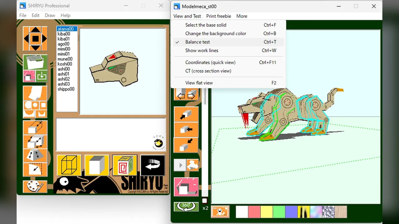 ePaperCraft SHIRYU Screenshot 7