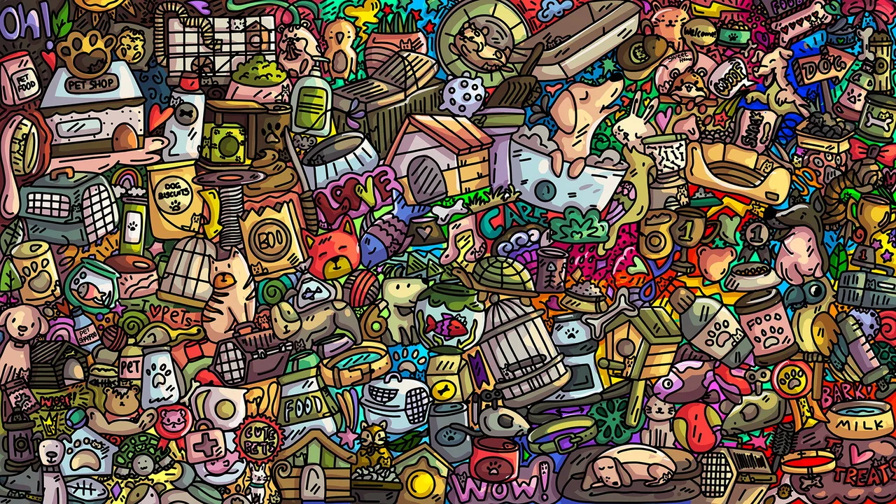 100 Pet Cats - Artbook Screenshot 1